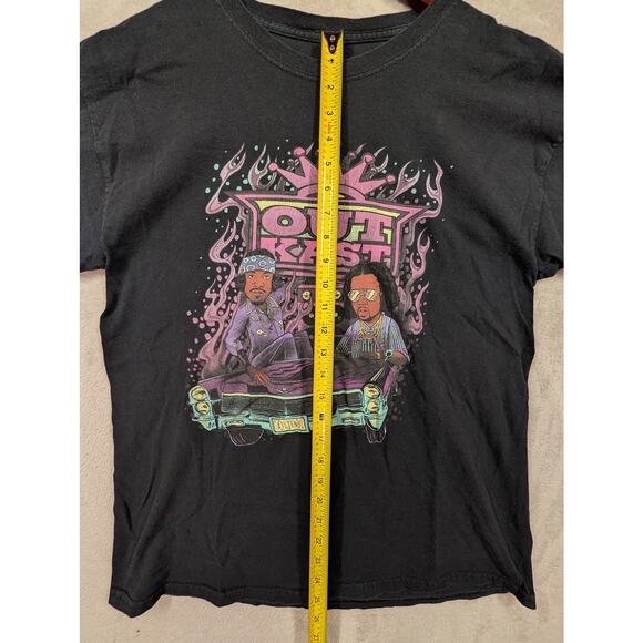 Outkast ATLiens Black Purple Hip-Hop Rap 90s Music Retro Large Graphic Shirt * - Picture 6 of 7
